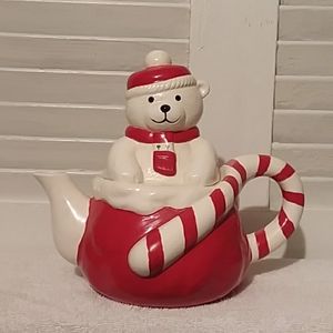 Christmas Bear Teapot